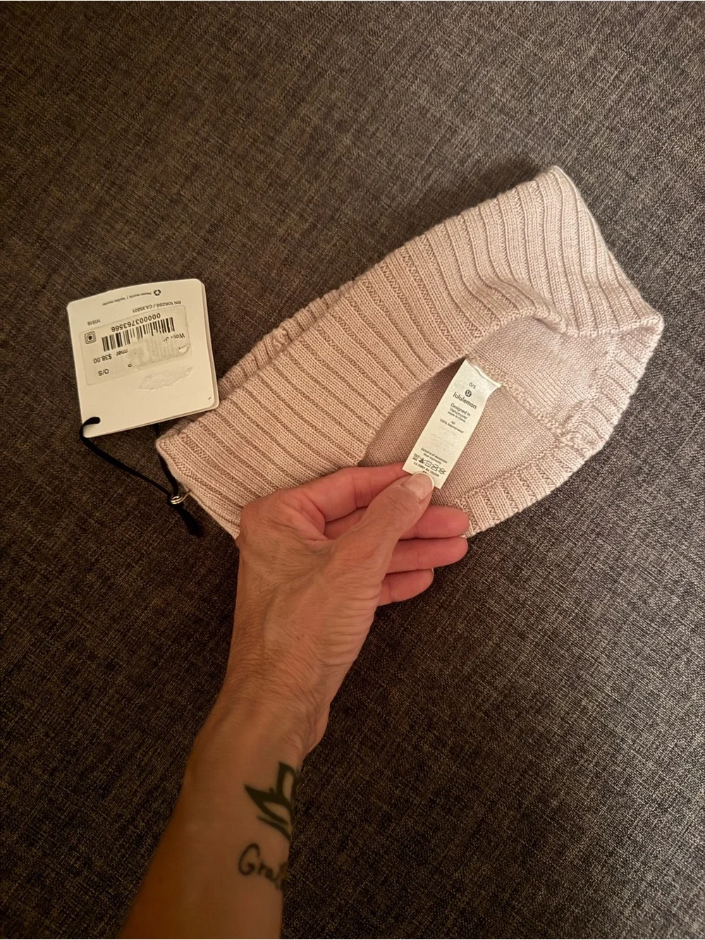 Lululemon Wool Be Cozy Ear Warmer NWT